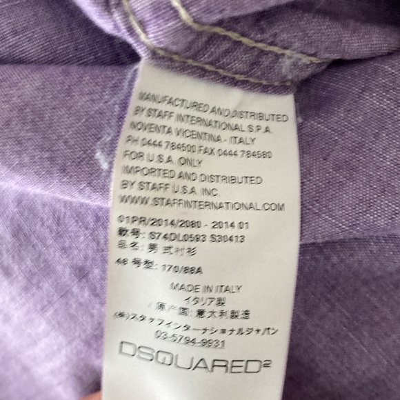 Dsquared men’s shirt - Picture 4 of 7